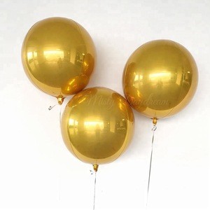 18 inches 24 inches Party decorative Rose Gold/Silver Orbz Balloons