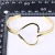 Import 18k gold love bangle heart shape accessories for women from China