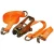 Import 2 inch 6M 8M 9M 10 M Ratchet Tie Down, Cargo Lashing Belt, PP Webbing Straps for Roof Top Tie Downs with Kayaks, Canoes from China