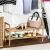 Import 2-Tier Small Stackable Bamboo Wooden Entryway Hallway Bedroom Closet Standing Shoe Organizer Rack Shelf from China