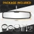 2.0 1.75 Inch Clamp Mount Clear Mirror Utv Clamp Wide Angle Center Rear View Mirror
