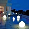 20 cm Wireless Induction Charging Ball Led Swimming Pool Light IP68 RGB Garden Light Remote Control Colored Floating Ball