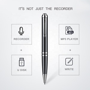20 hours continuously Audio Recording Spy Digital Pen Hidden Voice Recorder