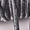 200 Yards*10mm Silver Black Ribbon Trim Handmade Ribbon Gift Wrapping Hair Bows Wedding Party Decoration DIY Clothes Crafts