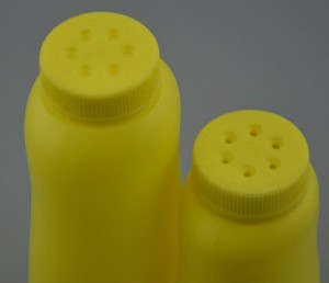200ml PE plastic baby talcum powder bottle with cap