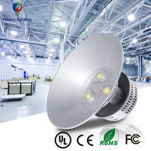 200W HIGH BAY LED Lighting COMMERCIAL Warehouse Hanging Industrial Grade Shop Workshop Light Fixtures Lamp W/ Reflector 600W HPS