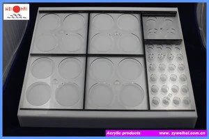 2013 New Design Tabletop Acrylic Cosmetic Display
