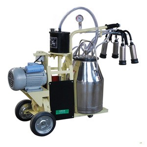 2014 new battery operated milking machine