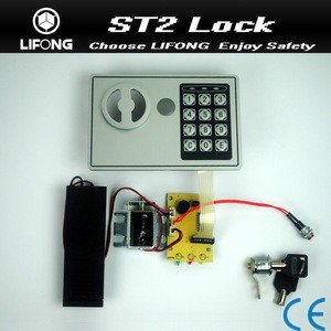 2015 November newest one!electronic safe lock,electronic safe lock parts for safety box solenoid system safety box digital lock