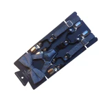 2016 Mens Cotton Suspender and Bow Tie Set