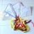Import 2017 one color printing DIY kite / kids drawing kite from China