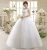 Import 2018 Best sale Lace Wedding Dress White Red Long Bride wedding dress Luxury Dress from China