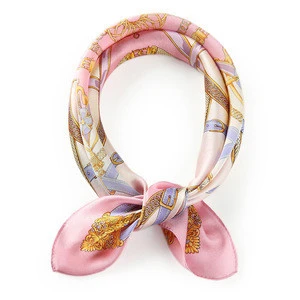 2018 New Cheap price hot selling fashion printed silk scarf