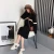 Import 2019 Hoodie Sweater Two Piece Set Long Dresses Women Skirts Twinset Winter Fashion Knitted Suit Wool Lady Elegant Latest Design from China