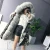 Import 2020 Camouflage Real Fox Fur Parka Coat Grey Women Hooded Fur Parka from China