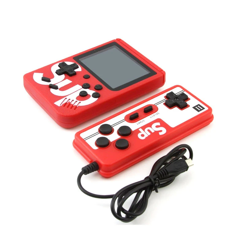 2020 Classic Handheld Video Game Console 2 Players Retro Electronic Gamepad Box 3.0inch TFT LCD Screen Built-in 400 Games 800m