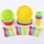 Import 2020 HAIXIN colorful 24pcs  plastic cutlery dinnerware set  kids tableware set kitchenware set from China