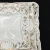 Import 2020 Luxury Square Hollow Personalized Porcelain Gold Rimmed Dishes Plate from China