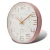 Import 2020 Silver modern fashion plastic wall clock home decoration from China