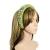 Import 2020 Summer Padded Headband Bling Green Crystal Hairband Baroque diamond Hairband luxury Hair Accessories For women and girl from China
