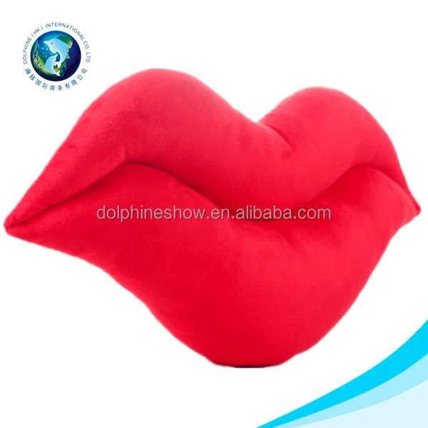 2021 best valentine day gift red heart shaped plush soft love pillow