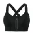 Import 2021 Hot sell High Support Push Up Front Zipper Gym Yoga Fitness Tops Sports Bra Plus Size from China