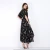 Import 2021 New Arrials casual dress Short sleeve summer dresses v-neck seaside maxi dress holiday floral  beach wear women clothing from China