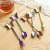 Import 2021 New Butterfly Hanging Coffee Spoon Stainless Steel 304 Dessert Fork Spoon Set from China
