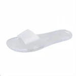 2021 summer wholesale girls clear flip flop designer transparent colorful pvc lady slides shoes jelly sandals slippers for women