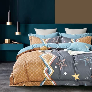 2022 Luxury Printed Duvet Cover Bed Sheet Spreads Bedsheet 4pcs King Size Comforter Floral Bedding Set