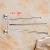 Import 2~4 bars chrome Towel Bar Pure Copper Bathroom Towel Racks Rotating 180 degrees A-MY93005 from China