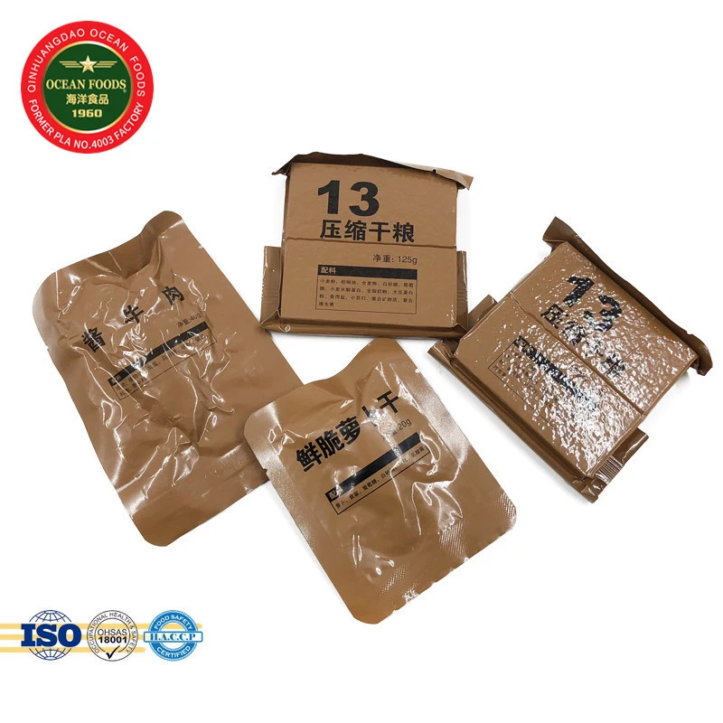 24 Hour Packing Food Ready To Eat Meal Mre Compressed Biscuits
