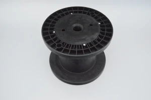 250mm processing ABS/PP/PS recycle plastic empty spool /bobbin/reel for electric wire/cable/fiber/rope/filament package