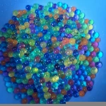 27 Colors Polymer Water Beads 3d Bag Toy Western Gun Ball Crystal Money Toxic Time Pearl Package Kraft Bullets Material Method