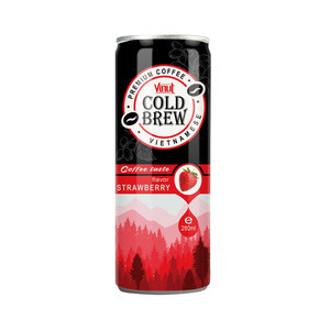 280ml VINUT Premium Strawberry Cold Brew Coffee