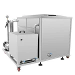 28/40KHZ Large capacity single tank industrial ultrasonic cleaner with filter circulation system hardware parts CR-360G 135L