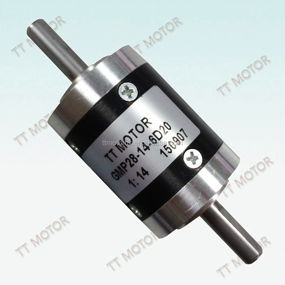 28mm cnc planetary gearbox with dual shaft