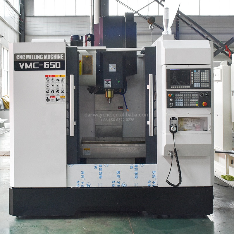 Buy 3 Axis Mini Cnc Milling Machine Centro De Vmc650 Vertical Machining ...