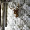 3 D Morden Living Room and  hotel decoration deer Head Wall Art Sculpture