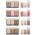 Import 3 in 1 Multi-Purpose Highlight and Contour Powder Palette Facial Nose Blusher Pallet Shadow Palette from China