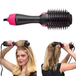 3 in 1 salon ionic hot air brush Multi-functional 1000W High power One step hair dryer and styler