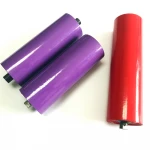 3 inch Mining equipment standard conveyor return idler roller impact roller carrier roller