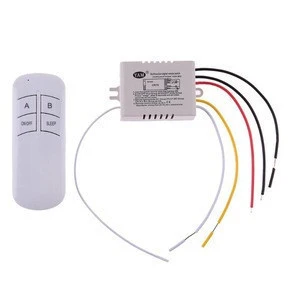 3 Port Wireless Remote Control Switch ON/OFF 220V Lamp Light Digital Wireless Wall Remote Switch Receiver Transmitter