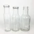 300 ml 12 oz empty soy milk packing juice glass bottles with metal lid