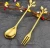Import 304 stainless steel creative color stainless steel exquisite Korean household stirring ice cream spoon from China