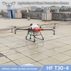 30L Remote Control Farm Sprayer Agriculture Drone 4 Motor Agricultural Uav Plant Protection Pesticide Spraying Using Drone