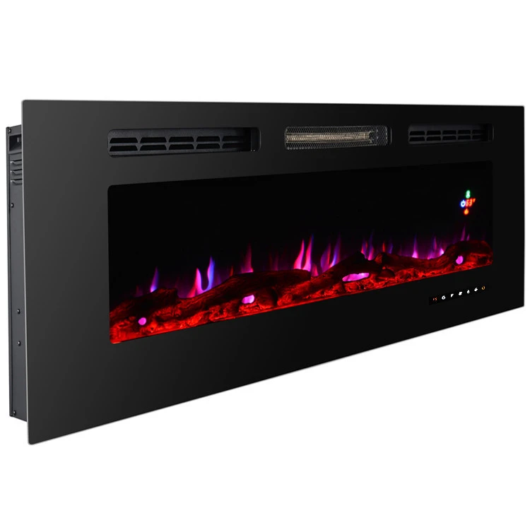 30&quot; 40&quot; 50&quot; 60&quot; 70&quot; decorative led inset cheap wall mounted insert heater price electrical fireplace for sale