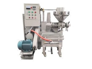 380V screw oil expeller peanut oil automatic cold&amp;hot pressing machine seeds oil pressing machine
