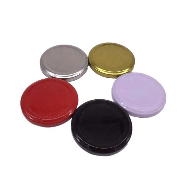 38mm 43mm 48mm 53mm 56mm 70mm 82mm Seal Closure Tinplate Lids For Honey Glass Jars