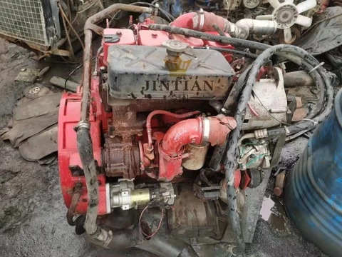 3.9L Used 4BT Diesel Engine With In-line Pump for Sale